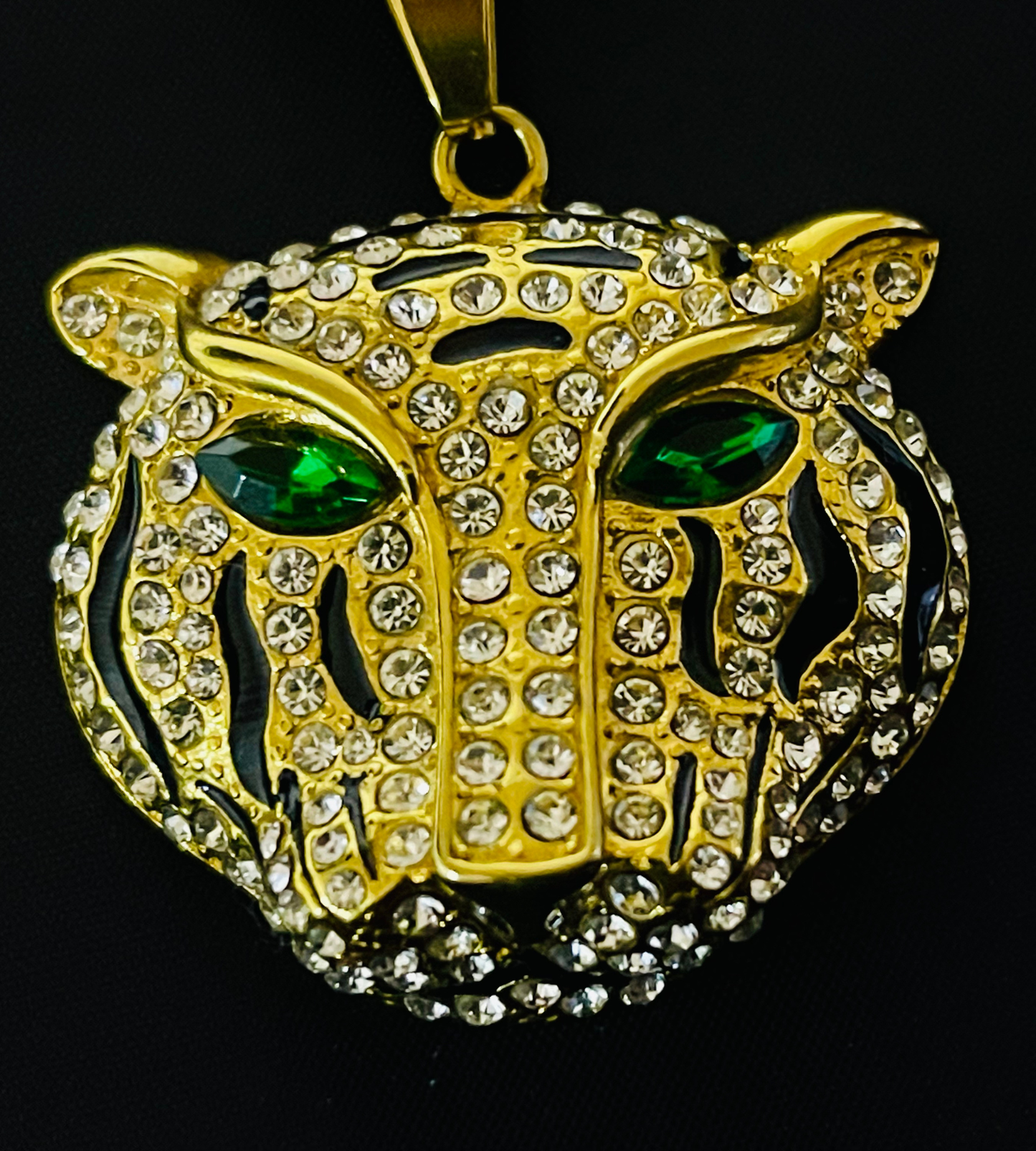 Collar Dorado de Acero Quirúrgico Inoxidable para varón