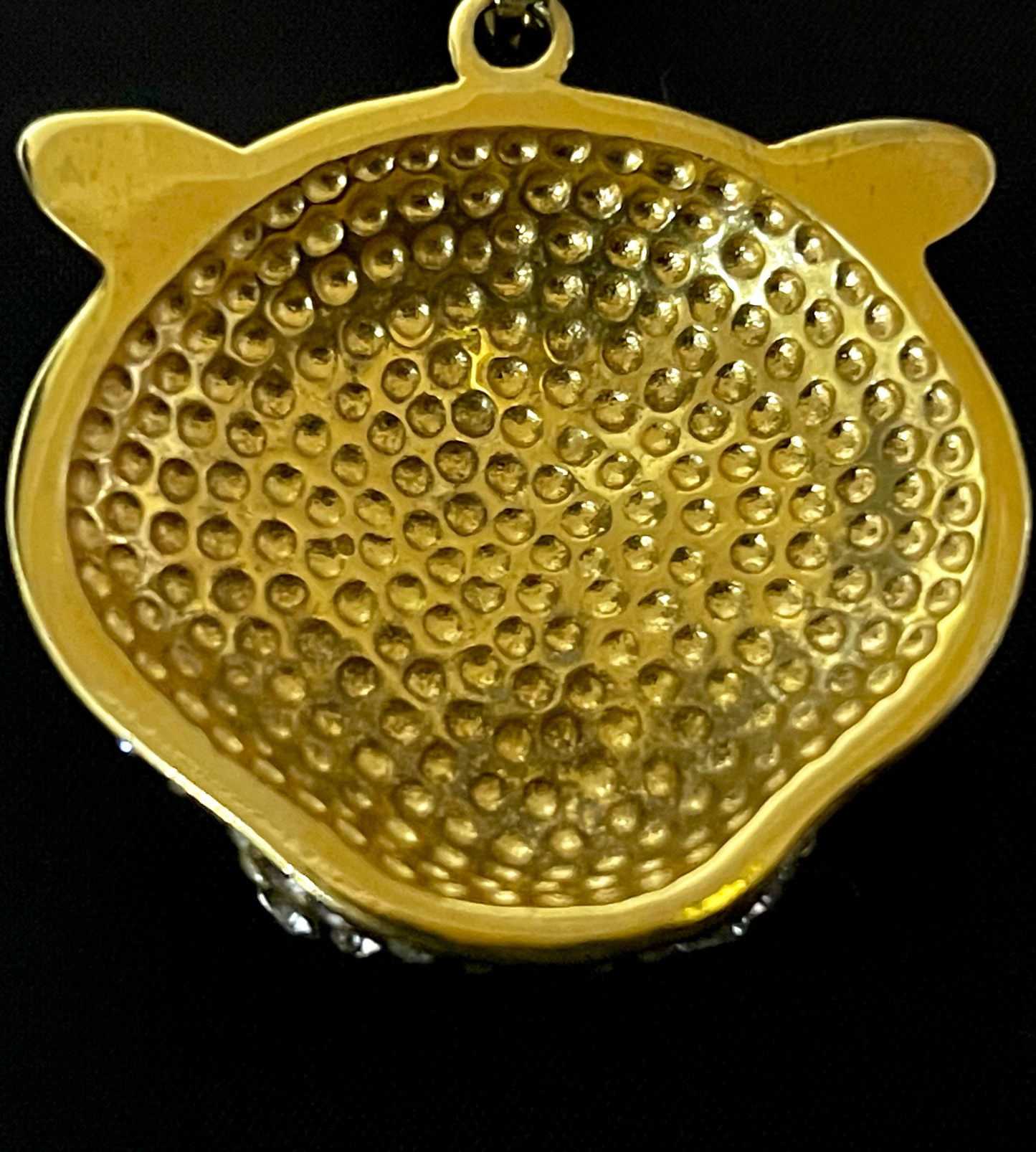 Collar Dorado de Acero Quirúrgico Inoxidable para varón